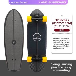 LIWAN | Beginner-Friendly All-Age Land Surfing Board No Push Required
