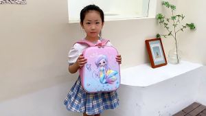 Payoe Tas Selempang Anak Karakter Perempuan Lucu Sling Bag Hardcase Fashion