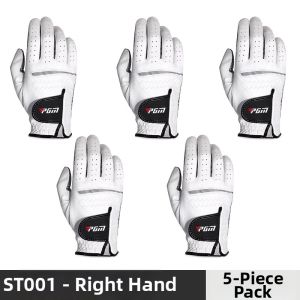 PGM |Durable Anti-slip Mens Leather Golf Gloves