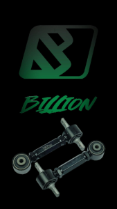 Billion ปรับมุม Camber หลัง Honda Civic EG/EK/EF/CRV-G1(เหล็ก)