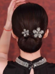 Kẹp Tóc Lông Vũ Sang Trọng Dành Cho Nữ Kẹp Tóc Đuôi Ngựa Thời Trang Mới 2024 Kẹp Tóc Xoắn Cổ Điển Bằng Hợp Kim Mới Về