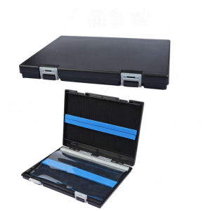 Ultra-thin hard-shell Luya sequin bait box small bait bag portable Luya bait box sequin horse mouth sequin storage box