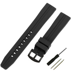 Big Size Silicone Straps Extended Length Rubber Watch Band 20mm 22mm Sports Bracelets Universal Wristband Accessories Waterproof