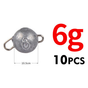 Meredith | MEREDITH Hook Aggravated Jig Head 2g-18g Deep Water Bullet Weight Soft Lure Baits Fishing Pendant Fishing TackleS