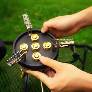 เตาแก็ส เตาปิคนิค เตาสนาม ไฟแรงสูง พร้อมกระเป๋าจัดเก็บอย่างดี ให้ไฟแรง 11000 w. สินค้าพร้อมส่งจากไทย