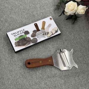 Bộ Khai Thác Nấm Hương Bằng Thép Không Gỉ Có Tay Cầm Gỗ Có Thể Điều Chỉnh Bộ Cắt Nấm Hương Bộ Dụng Cụ Nhà Bếp