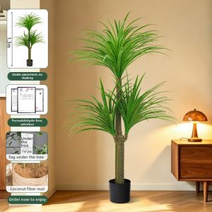 Realistic Dragon Tree Fake Plant Home Decoration