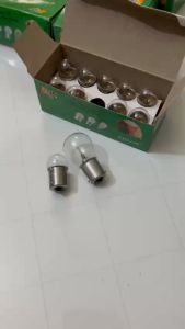1 hộp bóng đèn xi nhan đèn hậu ô tô. Bóng 1 tim 2 tim điện 12v và 24v-21w(to)