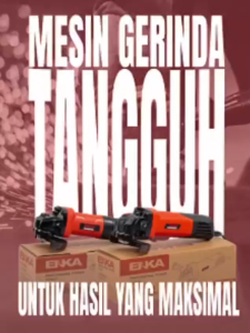 Mesin Gerinda Enka Angle Grinder GERINDA ENKA LY 100-03 Baru Dan Bergaransi Resmi Dan Sparepart Tersedia