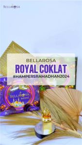1 PAKET KUE LEBARAN / HAMPERS / BELLAROSA ROYAL COKLAT GRATIS PACKING 2 LAPIS BUBBLE AMAN