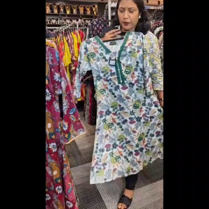Madanikas Flare Cut Floral Kurti – Effortless Elegance for Every Occasion 2 MC Series