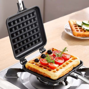 Waffle Cake Maker Baking Pan Bubble Egg Cake Oven Breakfast Pan Kitchen Cooking Tool Non-Stick Waffle Maker Machine