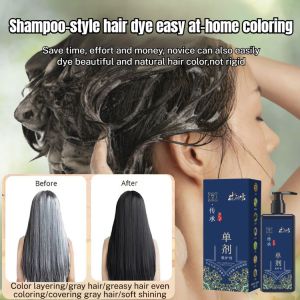 Home Easy Natural Black Mild Hair Dye Set