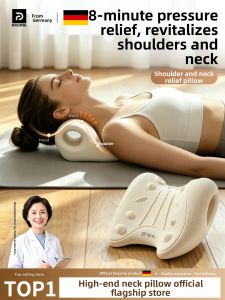 REXUELONG | Cervical Neck Support Pillow C-shaped For Relaxation Correction