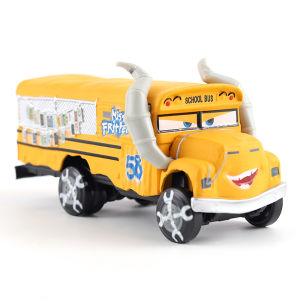 Takara Tomy | Pixar Cars Anime Figure Miss Fritter Alloy Car Toy Metal Die Casting Collectible Model Children Birthday Gifts