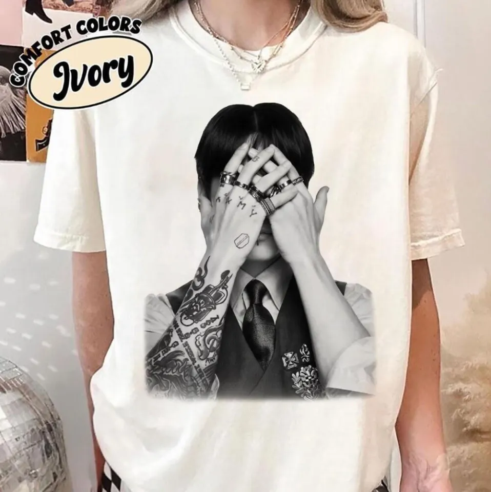 BTS　Jung Kook　 　Tシャツ　Mサイズ Bandai | Jungkook Music Gifts Tee K-pop Arirang Graphic Tee Army