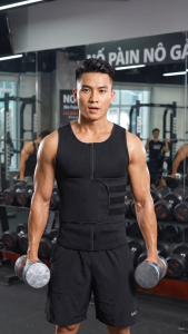 Áo Gen Nịt Bụng Nam Cao Cấp - Định Hình Vóc Dáng Đốt Cháy Calo Hỗ Trợ Cột Sống Khi Tập Gym