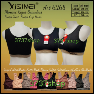 XISIMEI 6268 - MINISET BRA RAJUT REMAJA DAN WANITA