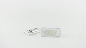 2 Chiếc Đèn LED Trắng Tấm Chắn Biển Đèn Cho Xe BMW 3 Series E46 4D 1998-2003 5D Touring 1998-2005 Lỗi Miễn Phí Phụ Kiện Xe Hơi