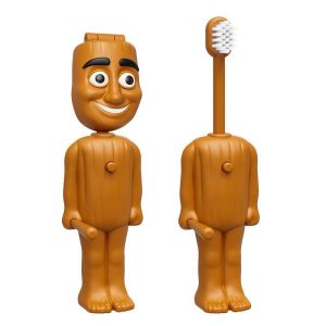Brainrot Tung Sahur Kids Toothbrush Cartoon Funny Tun Tung Sahur Figures Teeth Brush Protable Travel Toothbrush for Children