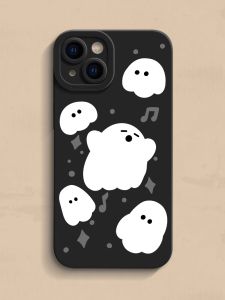 Creative Silicone Phone Case for  14Pro Max 13 12 11 X XR Mini 8 plus Protective Cover Trendy Personality Protection