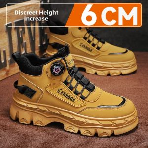 Invisible Height Increasing High Top Sneakers