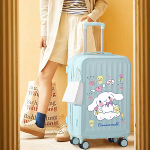 Fresh Internet Celebrity Luggage for Women 2024 New Arrival Multi-Functional Traveling Trolley Case Large Capacity Durable Password Suitcase