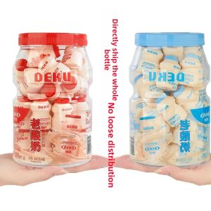 Trendy Old Yogurt Flavor Strawberry Original Taste Milk Candy Children Snacks No Sugar Food DeKu Traditional Candy Snacks