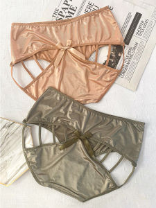 กางเกงชั้นในลูกไม้ไซส์ใหญ่สำหรับผู้หญิง Pure Cotton Triangle Panties ไร้ตะเข็บ ระบายอากาศได้ดี ทรงเอวกลาง ทรงบาง กางเกงชั้นในเซ็กซี่