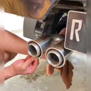 Knalpot Mobil Suos HKS ULIR CINCIN Steinless Universal Mobil