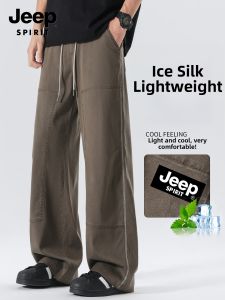 JEEP SPIRIT | Quần Tây Viscose Phong Cách Thư Giãn
