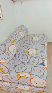 mandaue foam cover 4fold with 4zipper canadian cotton