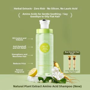 HONGO | Oil Control Volumizing Silicone Free Laureth Free Herbal Nourishing Shampoo