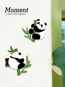 Miếng Dán Tường Chống Thấm Nước Dễ Thương Hoạt Hình Trang Trí Che Giấu Lỗ Trống Trong Phòng Tắm Phòng Vệ Sinh