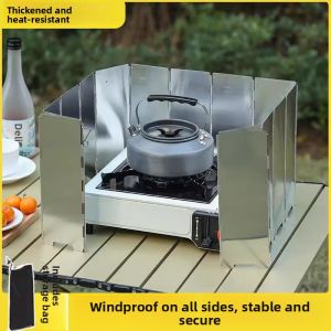 MONLEYTA | Windproof Portable Foldable Camp Stove Enclosure