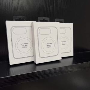 szhaiyu | For iPhone 18 Fold iPhone DuoTransparent Magnetic Phone Case With Wireless Charge Shockproof PC Cover Bumper Front Rear Funda