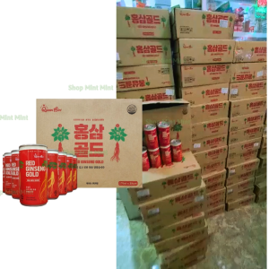 [Thùng 30 lon x 175ml] Nước Hồng Sâm Lon Queen Bin Hàn Quốc_Lon 175ml. Shop Mint Mint.