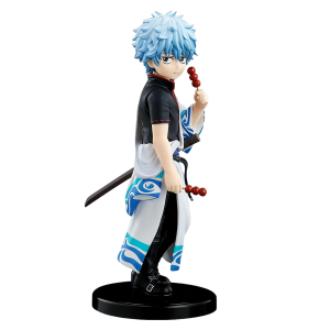 Bandai | In stock 14CM Anime Gintama Figure Sakata Gintoki Katsura Kotarou Animation Model Toys Gifts Collection Decoration Ornaments