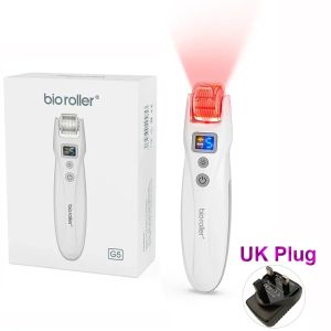 Dr. Pen | Wireless Derma Roller Titanium 540Pins Bio Needle 5-Gear Adjustment with 2Pcs Roller Head Facial Device Needle length 0.2mm