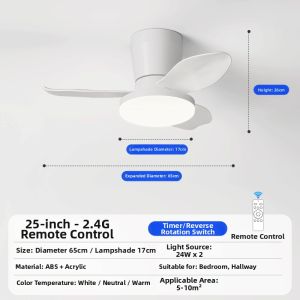 MOCOCOA | Modern Intelligent Ceiling Fan Light with LED