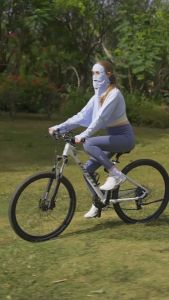 Ohsunny Phụ Nữ chống nắng bảo vệ khỏi tia UV Khăn choàng Với Mặt Bìa Upf2000 + Cho đi xe đạp ngoài trời