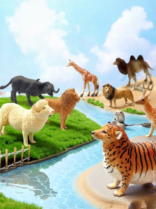 WEINIMEI | Thảm Đồ Chơi Giáo Dục Khủng Long & Đại Dương