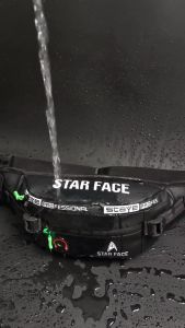 STARFACE - Waistbag Waterproof Bahan Ballon Anti Air Tas Pinggang Tas Selempang Bahu Tas Pria