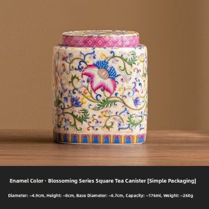 JISU | Highly Aesthetic and Sealed Moisture-proof Ceramic Tea Canister