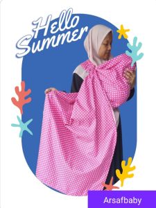 Gendongan bayi ring sling karakter