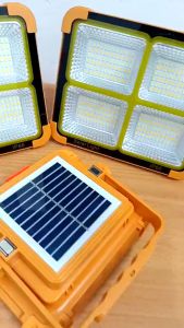 Lampu Sorot Tenaga Surya Lampu Darurat LED Lampu Camping Solar Emergency Tenaga Surya