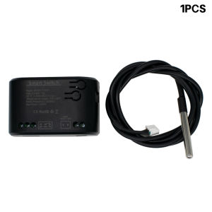 WiFi Smart Temperature Switch Relay 2000W Thermostat with Energy Monitor Works with Alexa For Fish TanksGreenhouses Tuya