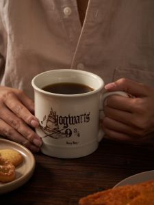 Retro Ceramic Coffee Cup High Aesthetic Value ROCMOK Vintage Mark Cup Chinese Antique Style Drinkware Water Mug for Office