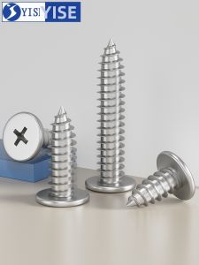 Yi Se Dian Zi | 304 Stainless Steel Flat Head Large Thin Head Self-tapping Screw