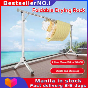 Bestseller Foldable Drying Rack Stainless Windproof Clothes Rack for Indoor Outdoor Laundry Rack Hanger Stand